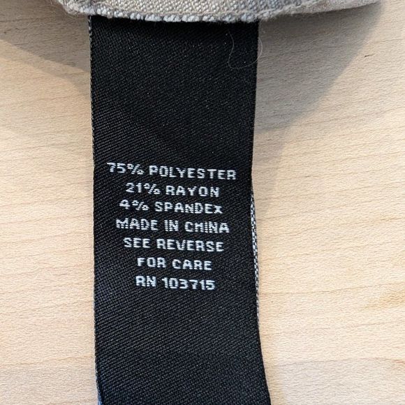 Sharagano 3/4 zip designer dress with belt and roll up sleeves Size 4 - Picture 9 of 10